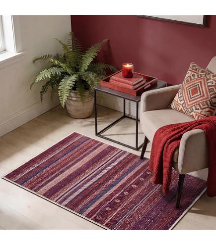 Amazon.com: ARTSHOWING Mexican Serape Area Rug, 2' x 3' Large